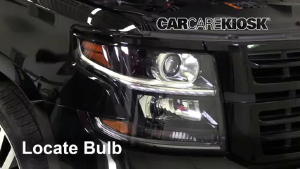 2018 Chevrolet Tahoe Premier 6.2L V8 FlexFuel Lights Headlight (replace bulb)