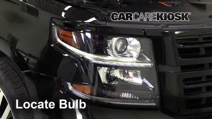 2018 Chevrolet Tahoe Premier 6.2L V8 FlexFuel Lights Parking Light (replace bulb)