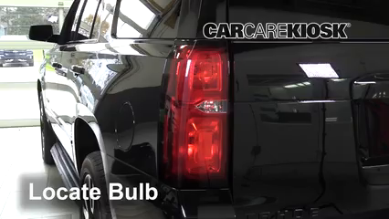 2018 Chevrolet Tahoe Premier 6.2L V8 FlexFuel Lights Reverse Light (replace bulb)