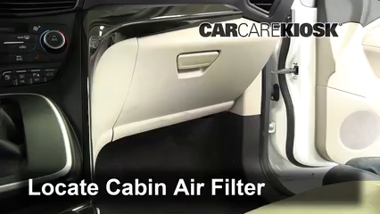2018 Ford C-Max Hybrid Titanium 2.0L 4 Cyl. Filtre à air (intérieur)