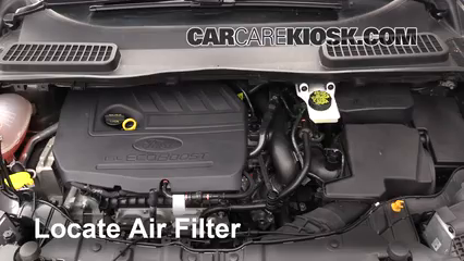 2018 Ford Escape SE 1.5L 4 Cyl. Turbo Filtro de aire (motor)
