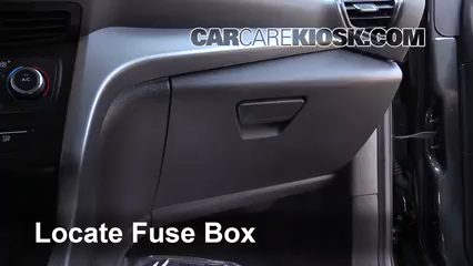 2018 Ford Escape SE 1.5L 4 Cyl. Turbo Fusible (intérieur)
