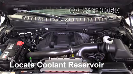 2018 Ford Expedition Max XLT 3.5L V6 Turbo Antigel (Liquide de Refroidissement) Vérifiez le niveau d'antigel