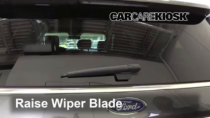 Rear Windshield Wiper Blade Change: 2018 Ford Expedition Max XLT 3.5L