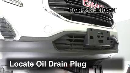 2018 GMC Terrain SLE 1.6L 4 Cyl. Turbo Diesel Huile Changer l'huile et le filtre à huile