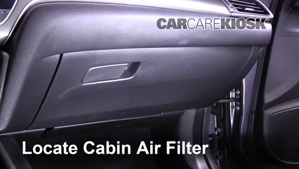 2018 Honda Accord LX 1.5L 4 Cyl. Turbo Filtre à air (intérieur)
