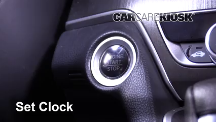 2018 Honda Accord LX 1.5L 4 Cyl. Turbo Clock