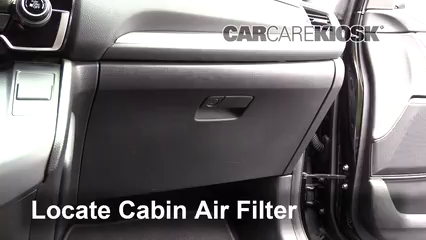 2018 Honda CR-V LX 2.4L 4 Cyl. Filtro de aire (interior)