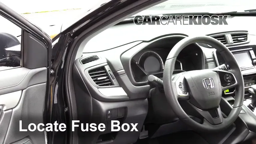 2018 honda crv cigarette lighter fuse Interior Fuse Box Location: 2018 Honda CR-V LX 2.4L 4 Cyl