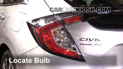 2018 Honda Civic LX 2.0L 4 Cyl. Hatchback Luces Luz de reversa (reemplazar foco)