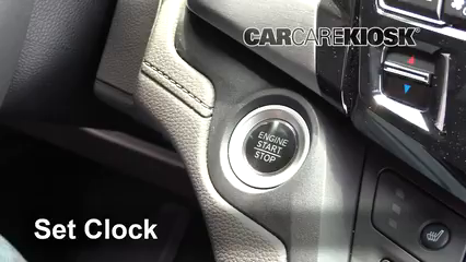 2018 Honda Odyssey EX-L 3.5L V6 Clock