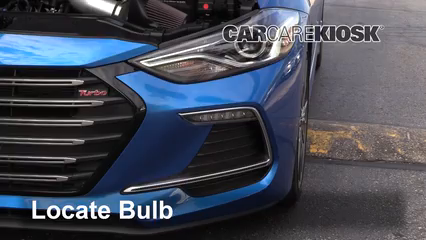 2018 Hyundai Elantra Sport 1.6L 4 Cyl. Turbo Éclairage Feu de jour (remplacer l'ampoule)