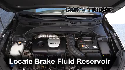2018 Hyundai Kona Ultimate 1.6L 4 Cyl. Turbo Brake Fluid Add Fluid