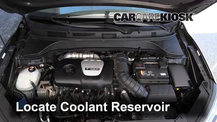 2018 Hyundai Kona Ultimate 1.6L 4 Cyl. Turbo Coolant (Antifreeze) Add Coolant