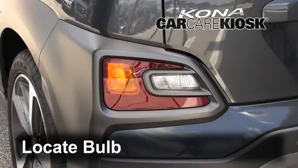2018 Hyundai Kona Ultimate 1.6L 4 Cyl. Turbo Lights Reverse Light (replace bulb)