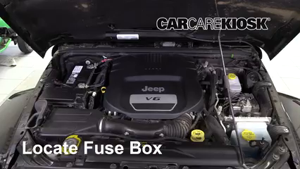 2018 Jeep Wrangler JK Unlimited Sahara 3.6L V6 Fusible (interior) Cambio