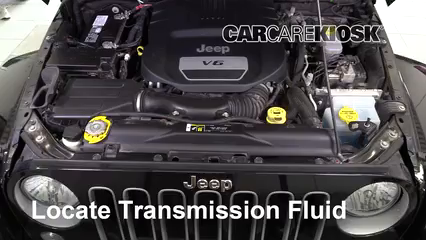 2018 Jeep Wrangler JK Unlimited Sahara 3.6L V6 Transmission Fluid