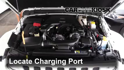 How to Add Coolant: 2018 Jeep Wrangler Unlimited Sport 3.6L V6