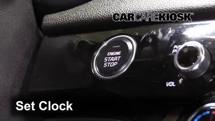 2018 Kia Sportage SX Turbo 2.0L 4 Cyl. Turbo Clock