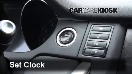 2018 Land Rover Discovery Sport HSE 2.0L 4 Cyl. Turbo Sport Utility (4 Door) Reloj Fijar hora de reloj