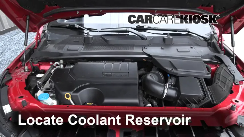 How to Add Refrigerant to a 2018 Land Rover Discovery Sport HSE 2.0L 4 ...