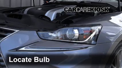 2018 Lexus IS300 3.5L V6 Lights Parking Light (replace bulb)