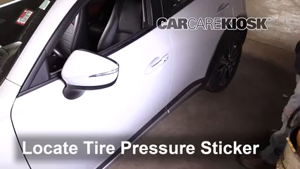 2018 Mazda CX-3 Grand Touring 2.0L 4 Cyl. Tires & Wheels Check Tire Pressure