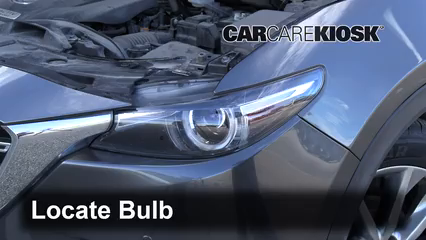 2018 Mazda CX-9 Signature 2.5L 4 Cyl. Turbo Lights Turn Signal - Front (replace bulb)