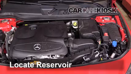 2018 Mercedes-Benz CLA250 4Matic 2.0L 4 Cyl. Turbo Liquide essuie-glace Vérifier le niveau de liquide