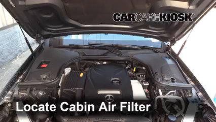 2018 Mercedes-Benz E300 4Matic 2.0L 4 Cyl. Turbo Filtre à air (intérieur)