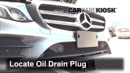 2018 Mercedes-Benz E300 4Matic 2.0L 4 Cyl. Turbo Huile Changer l'huile et le filtre à huile