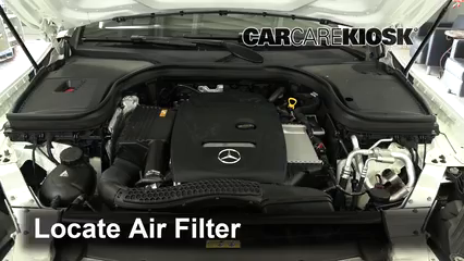 2018 Mercedes-Benz GLC300 4Matic 2.0L 4 Cyl. Turbo Filtre à air (moteur) Contrôle