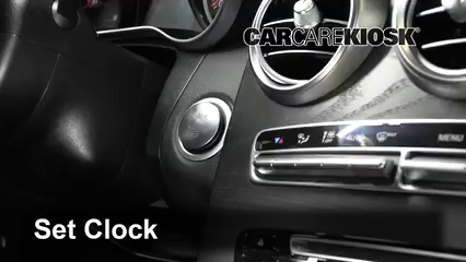 2018 Mercedes-Benz GLC300 4Matic 2.0L 4 Cyl. Turbo Horloge Régler l'horloge
