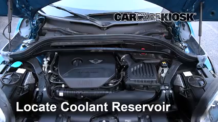 2018 Mini Cooper Countryman S 2.0L 4 Cyl. Turbo Refrigerante (anticongelante) Controlar nivel de líquido