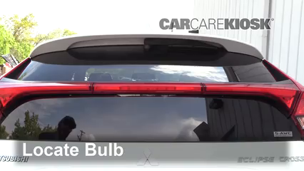 2018 Mitsubishi Eclipse Cross LE 1.5L 4 Cyl. Turbo Lights Center Brake Light (replace bulb)