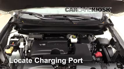 2018 Nissan Pathfinder S 3.5L V6 Climatisation Ajouter du réfrigérant