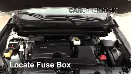 2018 Nissan Pathfinder S 3.5L V6 Fuse (Engine) Check
