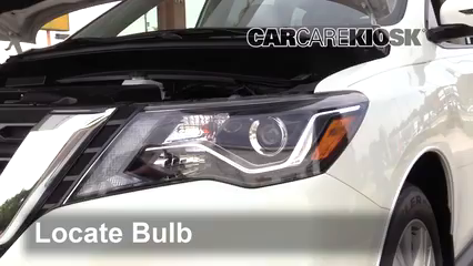 2018 Nissan Pathfinder S 3.5L V6 Lights Parking Light (replace bulb)