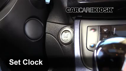 2018 Nissan Sentra SR Turbo 1.6L 4 Cyl. Turbo Horloge Régler l'horloge