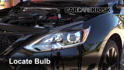 2018 Nissan Sentra SR Turbo 1.6L 4 Cyl. Turbo Luces Luz de marcha diurna (reemplazar foco)