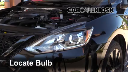 2018 Nissan Sentra SR Turbo 1.6L 4 Cyl. Turbo Lights Parking Light (replace bulb)