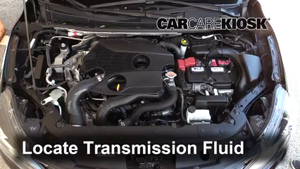 2018 Nissan Sentra SR Turbo 1.6L 4 Cyl. Turbo Transmission Fluid Check Fluid Level
