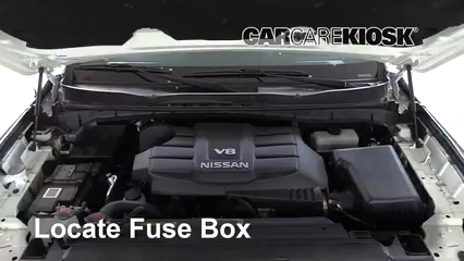2018 Nissan Titan SV 5.6L V8 Extended Cab Pickup Fusible (moteur) Contrôle