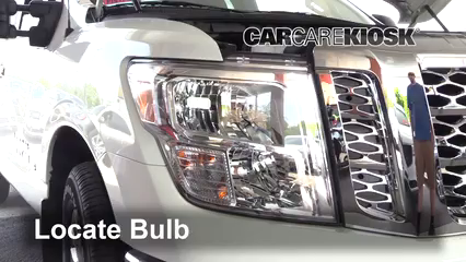 2018 Nissan Titan SV 5.6L V8 Extended Cab Pickup Lights Parking Light (replace bulb)