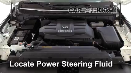 2018 Nissan Titan SV 5.6L V8 Extended Cab Pickup Power Steering Fluid Fix Leaks