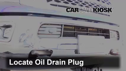 2018 Nissan Titan XD SL 5.0L V8 Turbo Diesel Huile Changer l'huile et le filtre à huile
