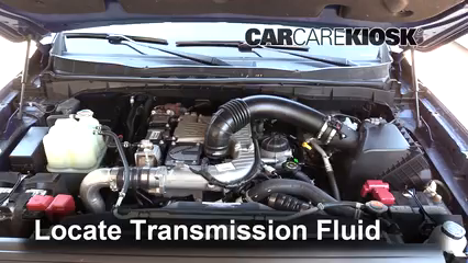 2018 Nissan Titan XD SL 5.0L V8 Turbo Diesel Transmission Fluid