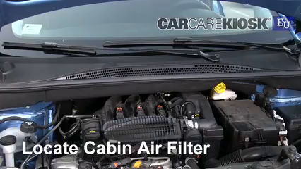 2018 Opel Crossland X SE 1.2L 3 Cyl. Air Filter (Cabin)