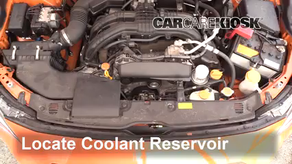 2018 Subaru Crosstrek Premium 2.0L 4 Cyl. Coolant (Antifreeze) Add Coolant