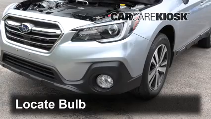 2018 Subaru Outback 3.6R Limited 3.6L 6 Cyl. Lights Fog Light (replace bulb)